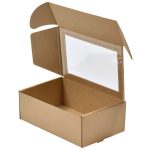 Lainepappkarp kaanega ja aknaga 230x150x80mm - Image 2